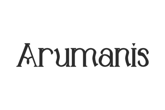 Arumanis: The Perfect Serif Font for Your Brand's Visual Identity
