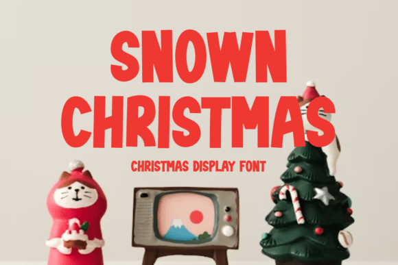 Bringing Cheer to Branding with Snown Christmas Font