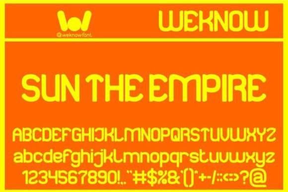 Discovering Sun the Empire: A Versatile Font for Modern Design