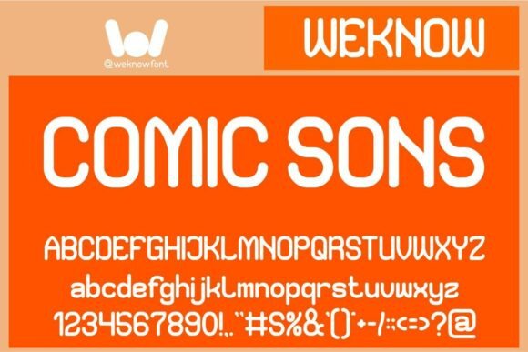 Enhance Your Brand with Comic Sons Font