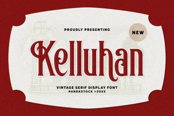 Enhance Your Brand with Kelluhan: A Vintage Serif Font