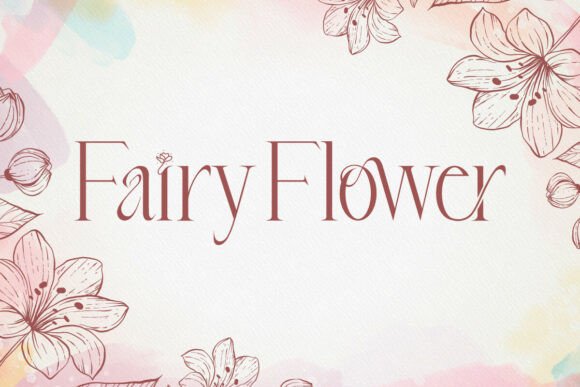 Fairyflower: A Whimsical Serif for Creative Projects