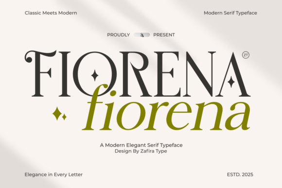 Fiorena: Elevate Your Campaigns with This Elegant Serif Font