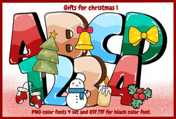 Gifts for Christmas 1: A Festive Font for Web Design