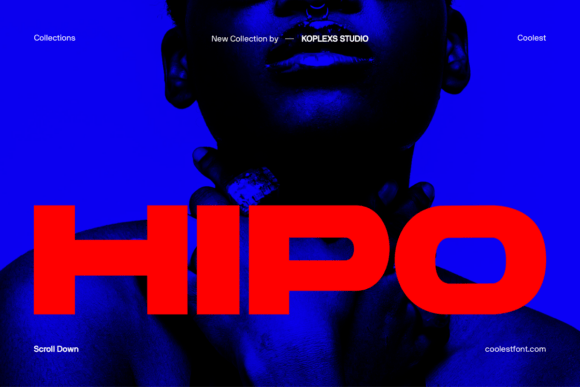 Hipo: A Bold Sans Serif Typeface for Modern Publishing