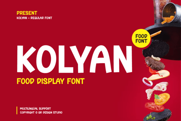 Kolyan: A Bold and Playful Font for Eye-Catching Campaigns