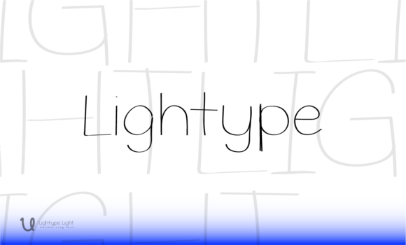 Lightype: A Handwritten Sans Serif for Modern Branding