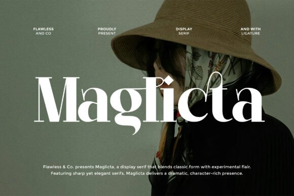 Maglicta: A Premium Serif Font for Bold Campaigns