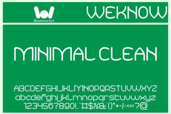 Minimal Clean: A Versatile Sans Serif for Elegant Publishing