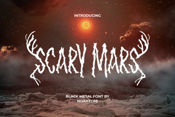 Scary Mars: A Bold Font for Your Brand's Edge