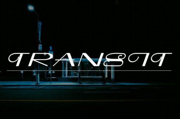 Transform Your Brand with Transit: A Futuristic Display Font