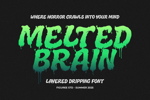 Transform Your Publication with Melted Brain Font