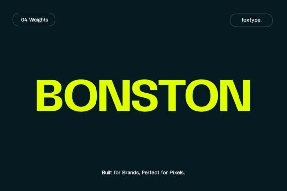Unleash Creativity with Bonston Display Typeface