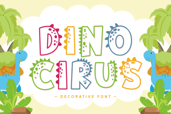 Unleash Creativity with Dino Cirus: A Playful Display Font