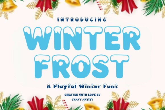 Winter Frost: A Chilly, Elegant Font Choice